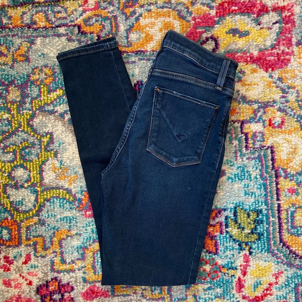 Hudson Jeans Women's Skinny Jeans - Dark Blue